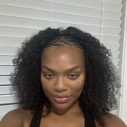 Nancy's Braids and Weaves - What I got (no hair left out!)