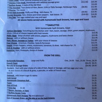 Oasis Cafe and Hotel - Breakfast Menu - Hotels & Travel Near Me - Juntura, Oregon Oasis Cafe and Hotel - Breakfast Menu - Hotels & Travel Near Me - Juntura, Oregon