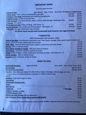 Menu photo 2 Oasis Cafe and Hotel Juntura, OR Menu photo 2 Oasis Cafe and Hotel Juntura, OR