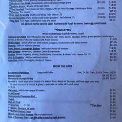 Oasis Cafe and Hotel - Breakfast Menu