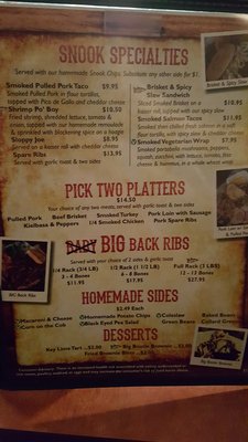Menu photo 4 Snook Haven Venice, FL