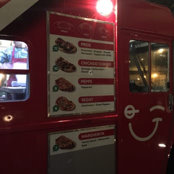Da Pizza Dude - Da Pizza Dude truck menu options. - Pizza Near Me