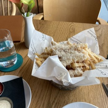 Charlotte Restaurant & Lounge - "Truffle Fries" (don't bother - they're frozen french fries - so not worth the calories.) - New American Near Me - Seattle, Washington