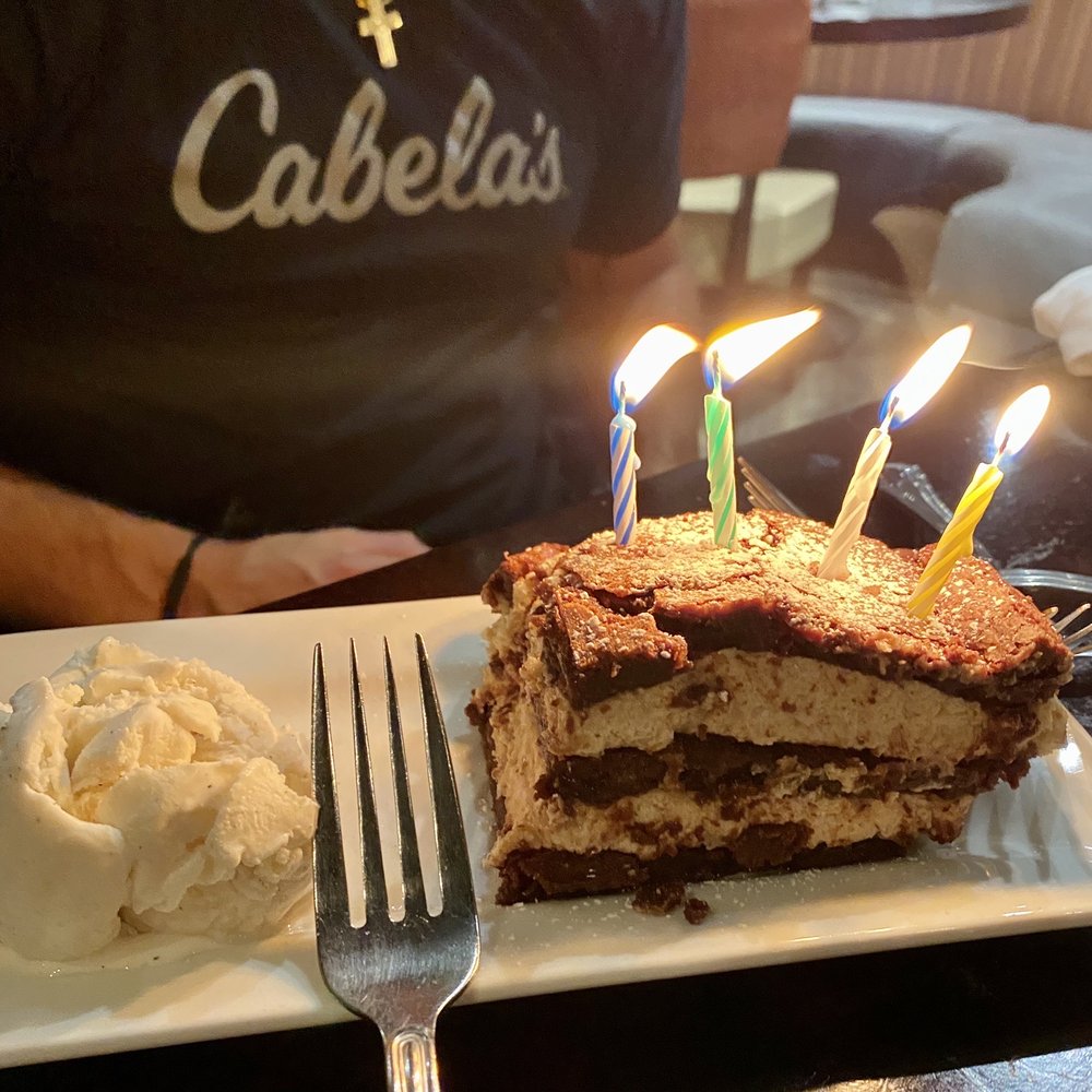 Real Seafood Company Bay City - Flourless Chocolate Cake with peanut butter mousse - rich and delicious - Seafood Near Me - Bay City, Michigan Real Seafood Company Bay City - Flourless Chocolate Cake with peanut butter mousse - rich and delicious - Seafood Near Me - Bay City, Michigan