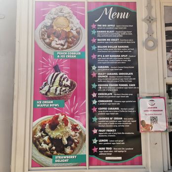Braud's Funnel Cake Cafe - Menu - Desserts Near Me - Las Vegas, Nevada