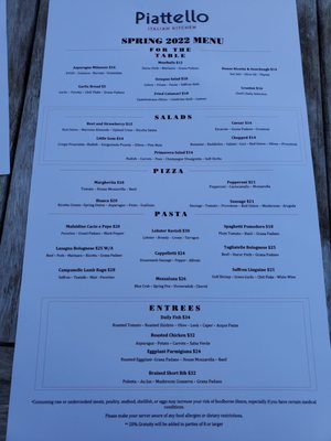 Menu photo 4 Piattello Italian Kitchen Fort Worth, TX