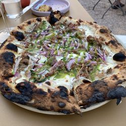 Sausage and mushroom pizza!