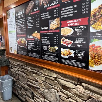 Sizzler - a menu for a burger restaurant - Seafood Near Me - Inglewood, California Sizzler - a menu for a burger restaurant - Seafood Near Me - Inglewood, California
