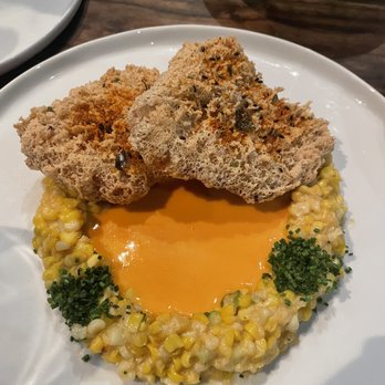 S.K.Y. - Fried chicken with creamed corn! - New American Near Me - Chicago, Illinois