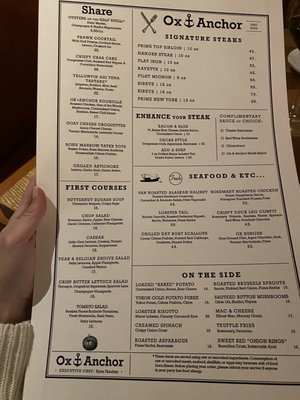Menu photo 5 Ox+Anchor San Luis Obispo, CA Menu photo 5 Ox+Anchor San Luis Obispo, CA