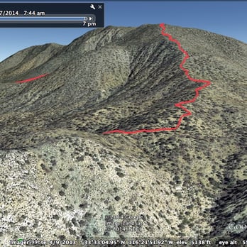 Martinez Mountain - Ridge to climb up. - Hiking Near Me