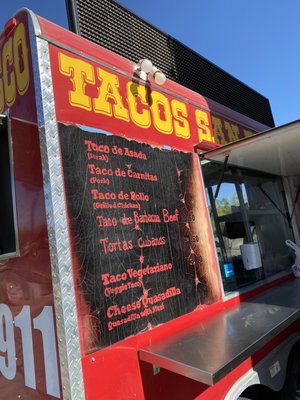 Menu photo 1 Taco San Francisco Las Vegas, NV