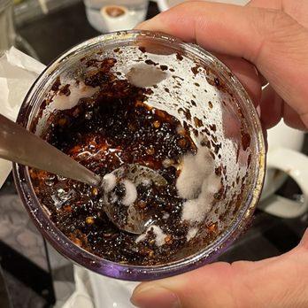 Pho So 1 - mold in chili oil - Vietnamese Near Me - Quincy, Massachusetts