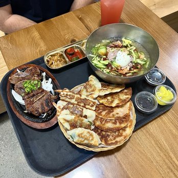 CHD Korean Dumplings - Sampler Platter (ig: @cravingswithcat) - Korean Near Me - Westminster, California CHD Korean Dumplings - Sampler Platter (ig: @cravingswithcat) - Korean Near Me - Westminster, California