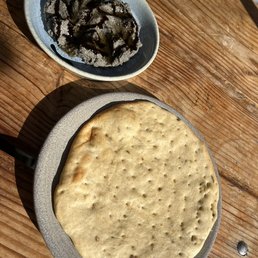 Flatbread with Bab Ganoush and Eggplant Molasses