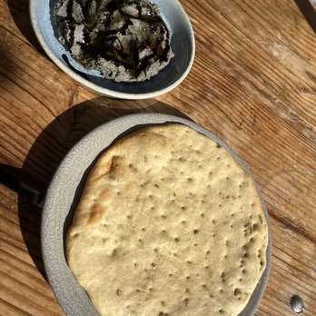 Ciudad - Flatbread with Bab Ganoush and Eggplant Molasses - Tapas/Small Plates Near Me - Seattle, Washington
