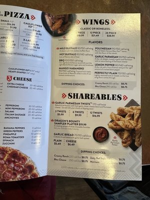 Menu photo 1 Round Table Pizza Citrus Heights, CA Menu photo 1 Round Table Pizza Citrus Heights, CA