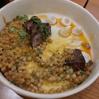 Gypsy Kitchen DC - Braised Pork Shank / that's cous cous... one of there large plates, it was ok - Tapas/Small Plates Near Me - Washington, DC, District of Columbia Gypsy Kitchen DC - Braised Pork Shank / that's cous cous... one of there large plates, it was ok - Tapas/Small Plates Near Me - Washington, DC, District of Columbia
