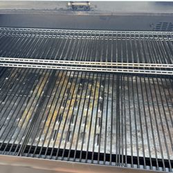 After picture of my pellet smoker being cleaned.