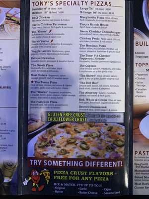 Menu photo 4 Tony Pepperoni Pizzeria Escondido, CA Menu photo 4 Tony Pepperoni Pizzeria Escondido, CA