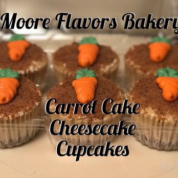 Moore Flavors Bakery - Carrot Cake Cheesecake Cupcakes - Desserts Near Me Moore Flavors Bakery - Carrot Cake Cheesecake Cupcakes - Desserts Near Me