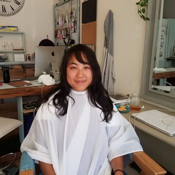 Hare Hair Salon - Front of my head after digital perm. Natural curls/waves. - Hair Salons Near Me - San Francisco, California Hare Hair Salon - Front of my head after digital perm. Natural curls/waves. - Hair Salons Near Me - San Francisco, California