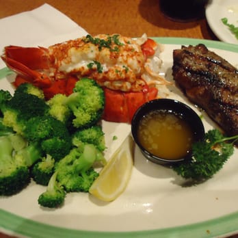 Sizzler - Steak and Lobster w/Broccoli - Seafood Near Me - Stockton, California Sizzler - Steak and Lobster w/Broccoli - Seafood Near Me - Stockton, California