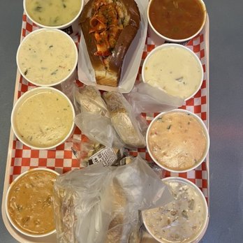 Pike Place Chowder - 8-Sampler Extravaganza - Seafood Near Me - Seattle, Washington Pike Place Chowder - 8-Sampler Extravaganza - Seafood Near Me - Seattle, Washington