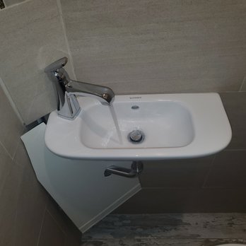 Lu's Piping and Heating - Nice little sink install - Plumbing Near Me Lu's Piping and Heating - Nice little sink install - Plumbing Near Me