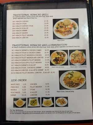 Menu photo 4 Genji Hibachi Scottsbluff, NE