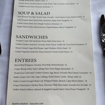 Canoe - Menu - New American Near Me - Atlanta, Georgia