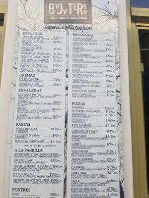 Menu photo 2 Baja Terra Tijuana, BCN Menu photo 2 Baja Terra Tijuana, BCN