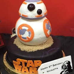 Tricee's Treats - Star Wars BB-8 inspired birthday. fo a little lat that's out of this world