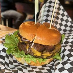 The classic bacon cheeseburger