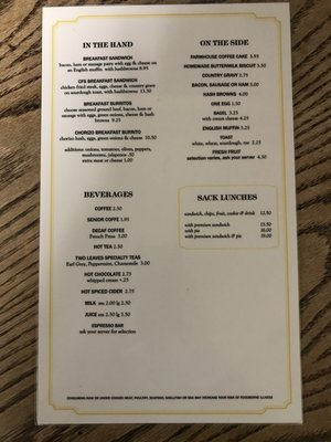 Menu photo 4 The Farmhouse Cafe Metaline Falls, WA Menu photo 4 The Farmhouse Cafe Metaline Falls, WA