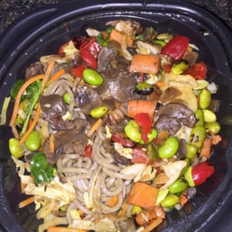 Soba Noodle Bowl with Edamame. Yummy! Soba Noodle Bowl with Edamame. Yummy!