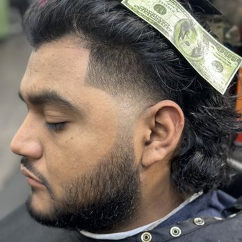 Headquarters Barbershop - Burst fade.. tapered into the beard!! mullet!! - Barbers Near Me - Lawrenceville, Georgia Headquarters Barbershop - Burst fade.. tapered into the beard!! mullet!! - Barbers Near Me - Lawrenceville, Georgia