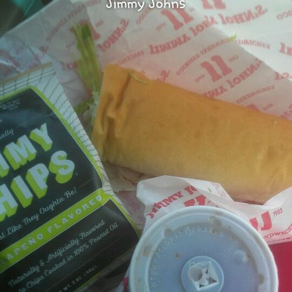 Jimmy John's - #4 Turkey Tom w/Jalepeno chips and drink for lunch today!! - Sandwiches Near Me - Hanford, California