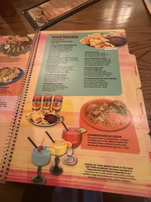 Menu photo 1 Los Cuates Albuquerque, NM