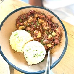 The Salty Mule - Shrimp and grits!