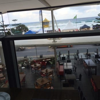 Hurricane's Grill - Surfers Paradise, Australia - Hurricane's Grill good food odd view looks over a cafeteria looking area - Steakhouses Near Me - Surfers Paradise, QLD