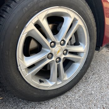 Tire Discounters - Messed up rim again - Tires Near Me - Greenwood, Indiana Tire Discounters - Messed up rim again - Tires Near Me - Greenwood, Indiana