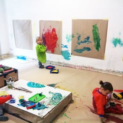 malanders.malwerkstatt. - Freies experimentieren. 1,5-3 jahre. donnerstags 16-16.45 uhr