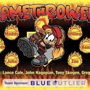 Volume 11 Graphics - Flamethrowers Banner! - Graphic Design Near Me - San Diego, California