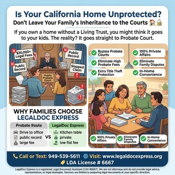 Legaldoc Express - Living Trust process - Wills, Trusts, & Probates Near Me - Santa Ana, California Legaldoc Express - Living Trust process - Wills, Trusts, & Probates Near Me - Santa Ana, California