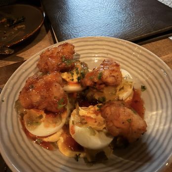 Seneca - Hot honey deviled eggs - New American Near Me - Saratoga Springs, New York