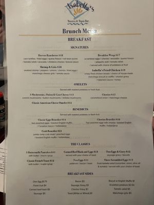 Menu photo 2 Isabella's Frederick, MD
