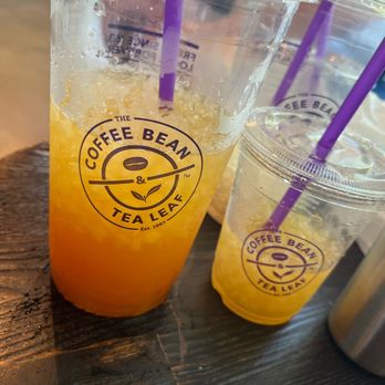 The Coffee Bean & Tea Leaf - Peach Jasmine Tea It's my favorite! - Coffee & Tea Near Me - Glendora, California