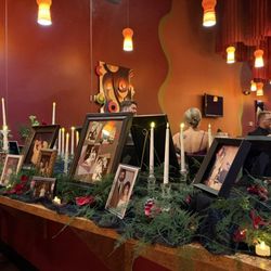The Redmoor - Memorial/family table by bar area!