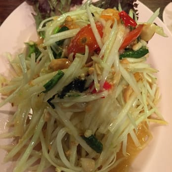 Samosorn Thai - Papaya salad - Thai Near Me - Sydney, NSW